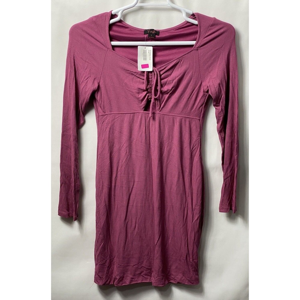 Fiestar Women Dress Size L Purple NWT Lined